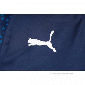 Chandal de Sudadera del Manchester City 2023-2024 Azul Oscuro