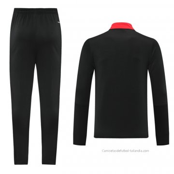 Chandal de Sudadera del Manchester United 2021-2022 Negro