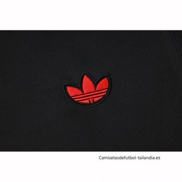 Chandal de Sudadera del Manchester United 2025-2026 Negro