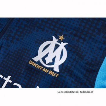 Chandal de Sudadera del Olympique Marsella Nino 2025-2026 Azul