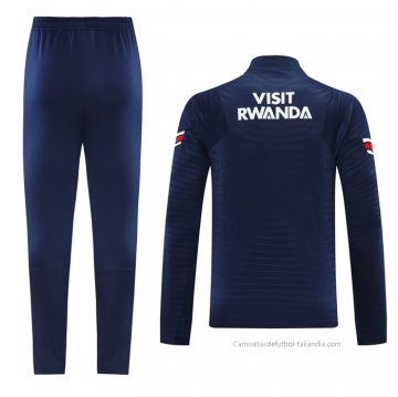 Chandal de Sudadera del Paris Saint-Germain 2021-2022 Azul