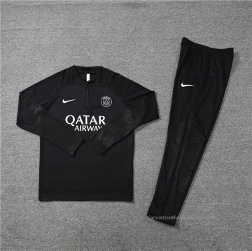 Chandal de Sudadera del Paris Saint-Germain 2022-2023 Negro