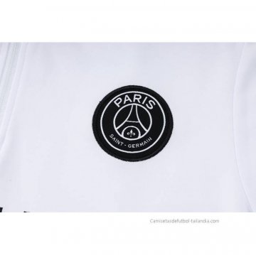 Chandal de Sudadera del Paris Saint-Germain 2023-2024 Blanco