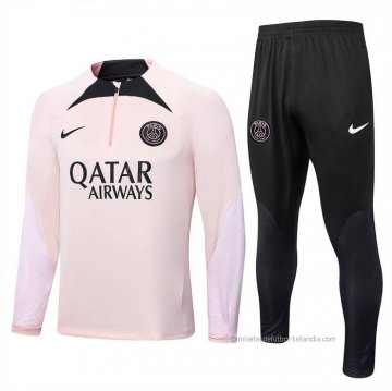 Chandal de Sudadera del Paris Saint-Germain 2022-2023 Rosa Chandal de Sudadera del Paris Saint-Germain 2022-2023 Rosa