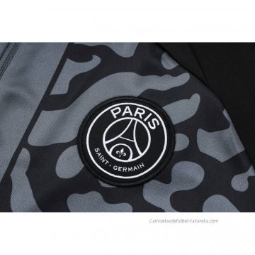 Chandal de Sudadera del Paris Saint-Germain 2023-2024 Gris