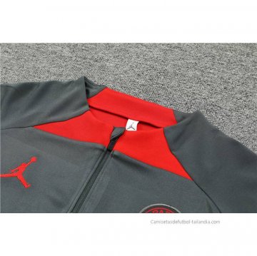 Chandal de Sudadera del Paris Saint-Germain Jordan 2022-2023 Gris