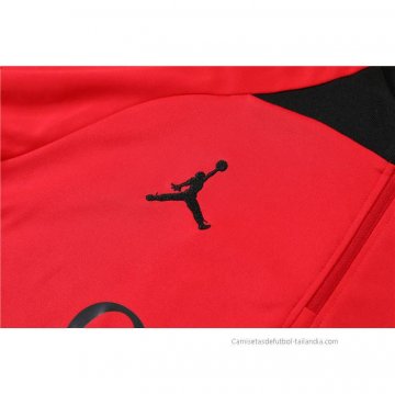 Chandal de Sudadera del Paris Saint-Germain Jordan 2022-2023 Rojo