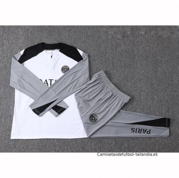 Chandal de Sudadera del Paris Saint-Germain Nino 2026-2027 Blanco