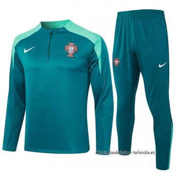 Chandal de Sudadera del Portugal 2024-2025 Verde Chandal de Sudadera del Portugal 2024-2025 Verde