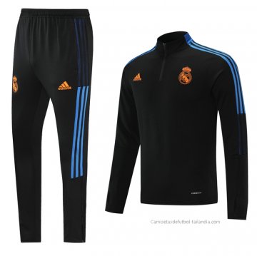 Chandal de Sudadera del Real Madrid 2021-2022 Negro