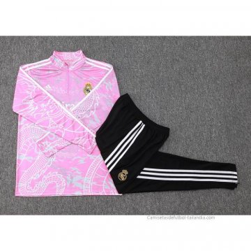 Chandal de Sudadera del Real Madrid 2023-2024 Rosa