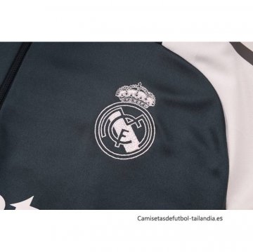 Chandal de Sudadera del Real Madrid 2024-2025 Gris