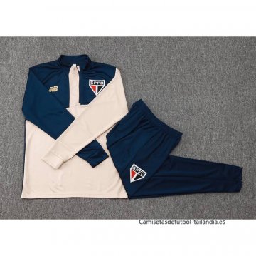 Chandal de Sudadera del Sao Paulo 2024-2025 Amarillo