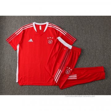 Chandal del Ajax Manga Corta 2021-2022 Rojo