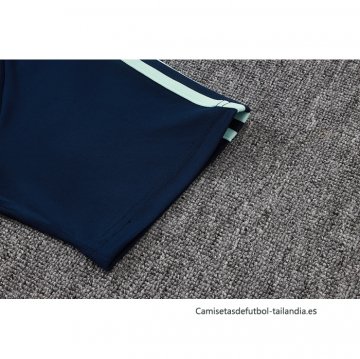 Chandal del Alemania Manga Corta 2026-2027 Azul - Pantalon Corto