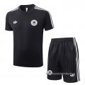 Chandal del Alemania Manga Corta 2026-2027 Negro - Pantalon Corto
