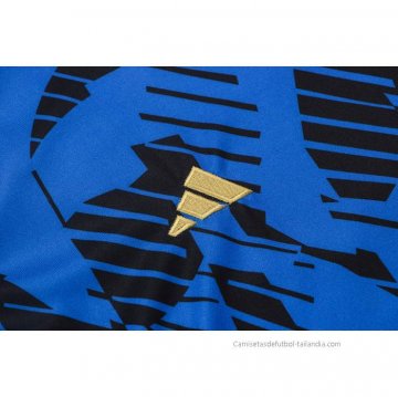 Chandal del Argentina Manga Corta 2022 Azul - Pantalon Corto