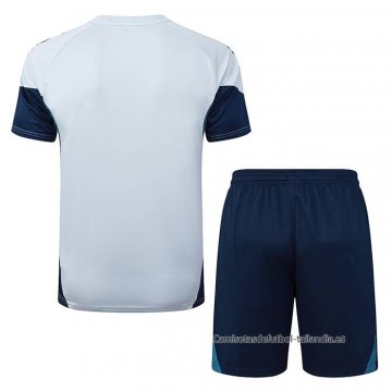 Chandal del Arsenal Manga Corta 2025-2026 Gris - Pantalon Corto