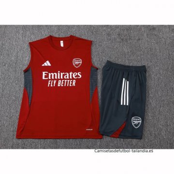 Chandal del Arsenal Sin Mangas 2025-2026 Rojo