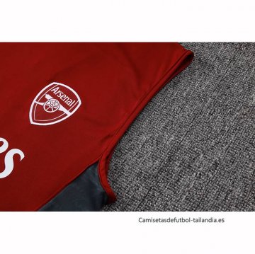 Chandal del Arsenal Sin Mangas 2025-2026 Rojo