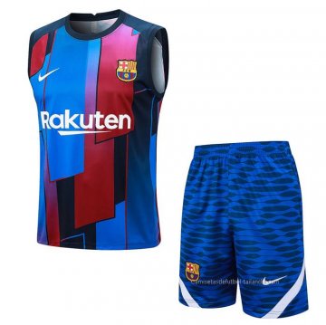 Chandal del Barcelona Sin Mangas 2023-2024 Azul y Rojo Chandal del Barcelona Sin Mangas 2023-2024 Azul y Rojo