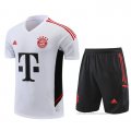 Chandal del Bayern Munich Manga Corta 2022-2023 Blanco - Pantalon Corto