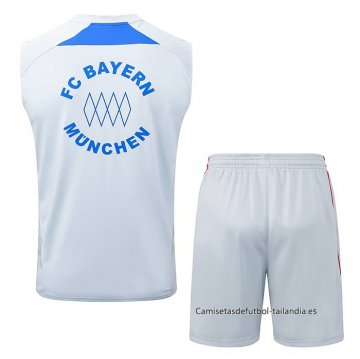 Chandal del Bayern Munich Sin Mangas 2025-2026 Gris