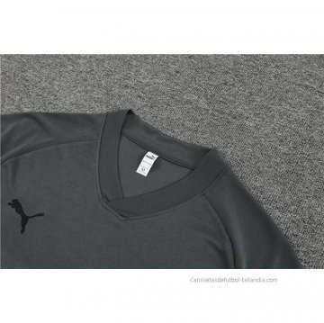 Chandal del Borussia Dortmund Manga Corta 2022-2023 Gris - Pantalon Corto