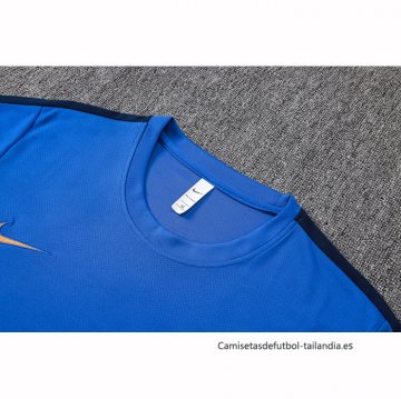 Chandal del Francia Manga Corta 2026-2027 Azul - Pantalon Corto
