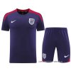 Chandal del Inglaterra Manga Corta 2024-2025 Purpura - Pantalon Corto Chandal del Inglaterra Manga Corta 2024-2025 Purpura - Pantalon Corto