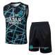 Chandal del Inter Milan Sin Mangas 2025-2026 Negro Azul