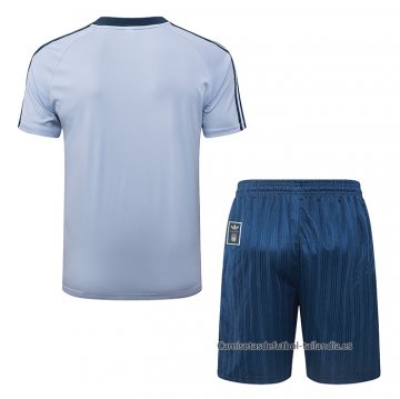 Chandal del Italia Manga Corta 2026-2027 Azul - Pantalon Corto