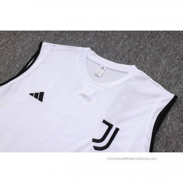 Chandal del Juventus Sin Mangas 2023-2024 Blanco