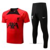 Chandal del Liverpool Manga Corta 2022-2023 Rojo Chandal del Liverpool Manga Corta 2022-2023 Rojo