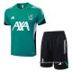 Chandal del Liverpool Manga Corta 2025-2026 Verde - Pantalon Corto