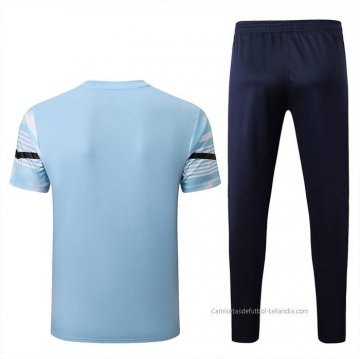 Chandal del Manchester City Manga Corta 2022 Azul