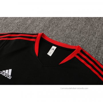 Chandal del Manchester United Manga Corta 2021-2022 Negro