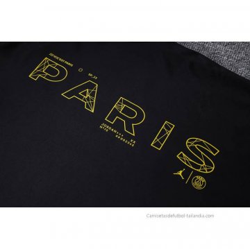 Chandal del Paris Saint-Germain Jordan Manga Corta 2023-2024 Negro - Pantalon Corto