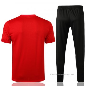 Chandal del Paris Saint-Germain Manga Corta 2021-2022 Rojo
