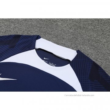 Chandal del Paris Saint-Germain Manga Corta 2022-2023 Azul - Pantalon Corto