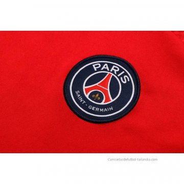 Chandal del Paris Saint-Germain Manga Corta 2022-2023 Rojo