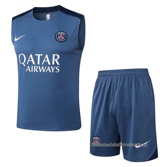 Chandal del Paris Saint-Germain Sin Mangas 2025-2026 Gris - Haga un click en la imagen para cerrar