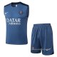 Chandal del Paris Saint-Germain Sin Mangas 2025-2026 Gris
