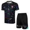 Chandal del Portugal Manga Corta 2024-2025 Negro - Pantalon Corto Chandal del Portugal Manga Corta 2024-2025 Negro - Pantalon Corto