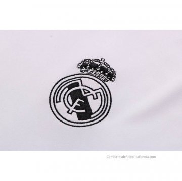 Chandal del Real Madrid Manga Corta 2022-2023 Blanco y Purpura