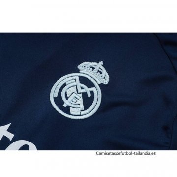 Chandal del Real Madrid Manga Corta 2024-2025 Azul - Pantalon Corto
