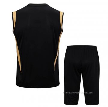 Chandal del Real Madrid Sin Mangas 2023-2024 Negro