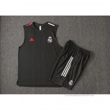 Chandal del Real Madrid Sin Mangas 2021-2022 Gris