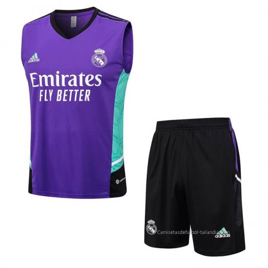 Chandal del Real Madrid Sin Mangas 2023-2024 Purpura - Haga un click en la imagen para cerrar