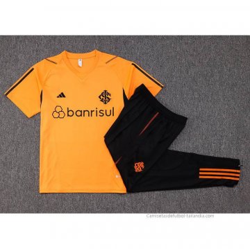 Chandal del SC Internacional Manga Corta 2023-2024 Naranja